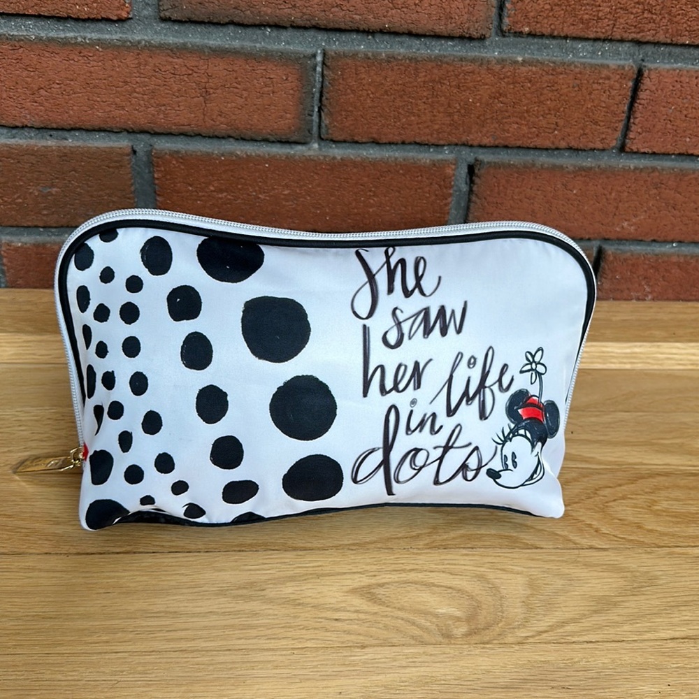 Tartan and Twine Minnie Mouse Cosmetic Bag